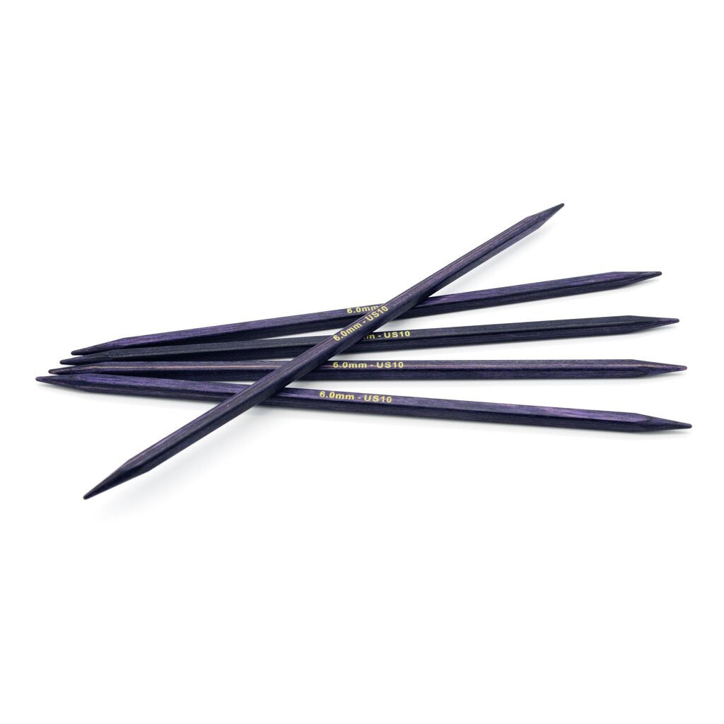 J'adore Cubics, 20 cm, 6.0  mm - Strømpepinner i bjørk