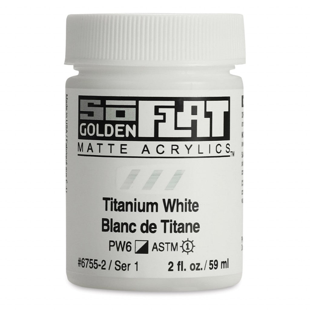 Golden - SoFlat 59ml - 6755-2 Titanium White 