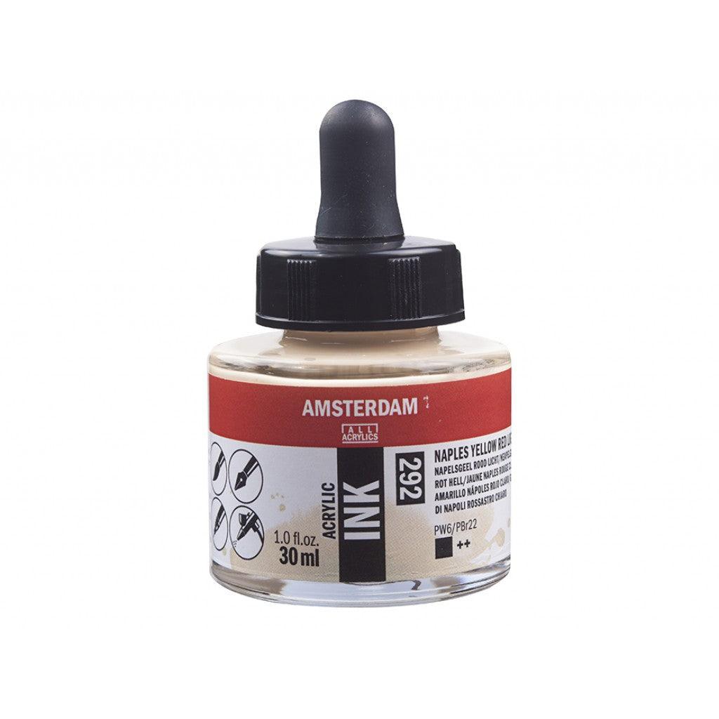 Amsterdam Ink 30ml - 292 Naples Yellow Red - HobbyHimmelen