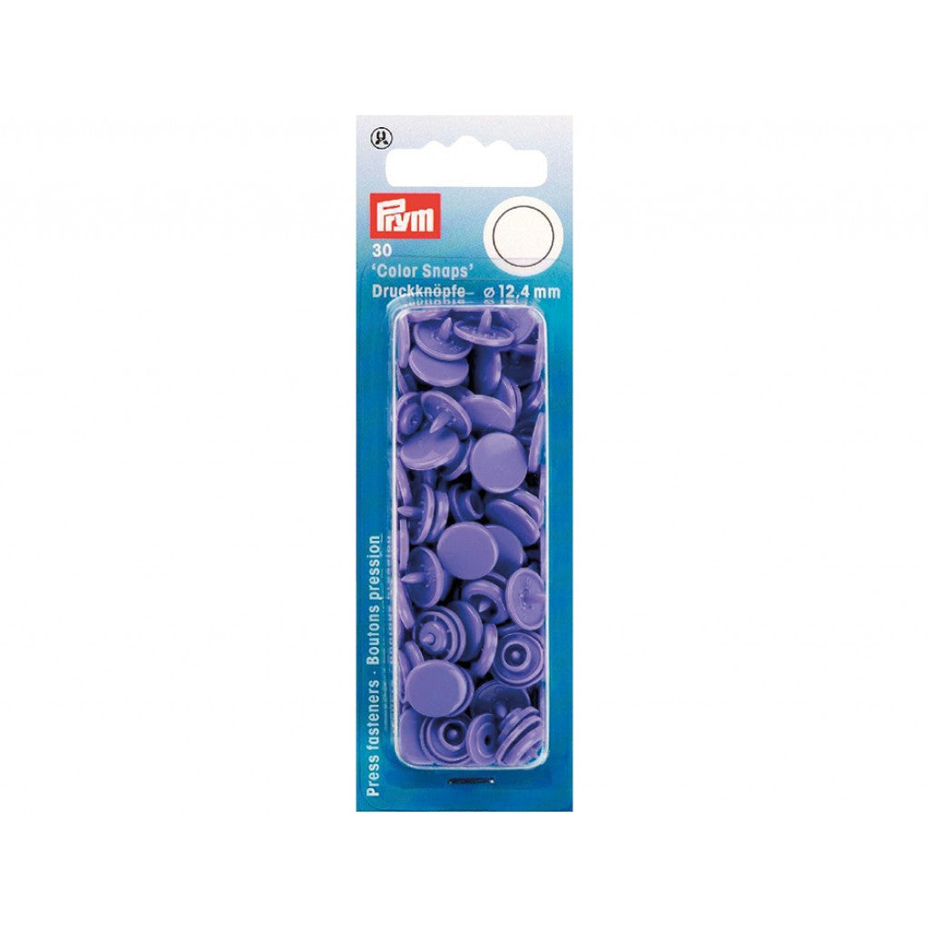 Prym Non-sew Color Snaps - Ø12.4 - Lavendel