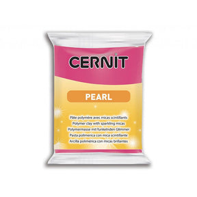 Cernit Polymerleire Pearl 56g -  460 Magenta - HobbyHimmelen