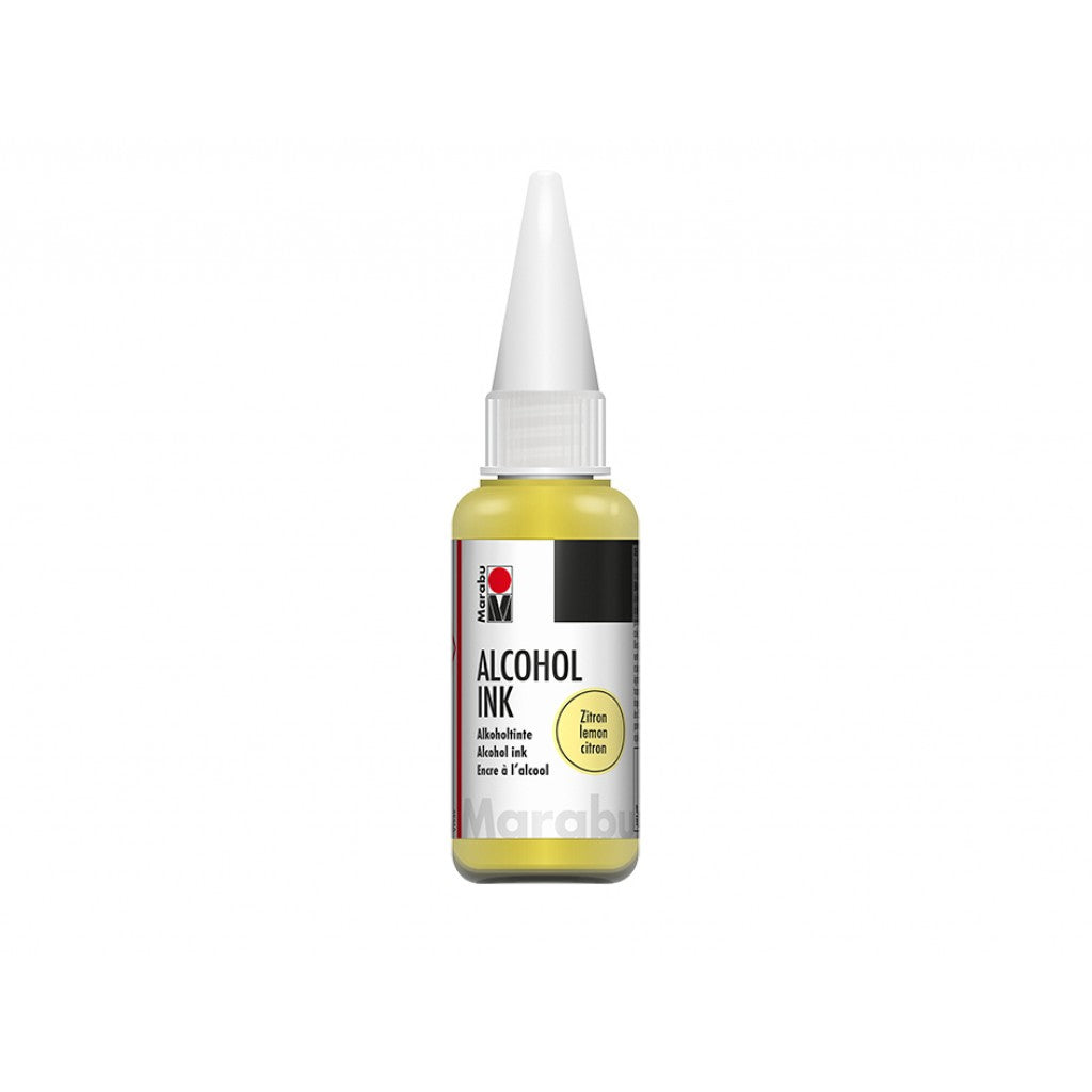 Marabu Alcohol Ink 20ml - 020 Lemon