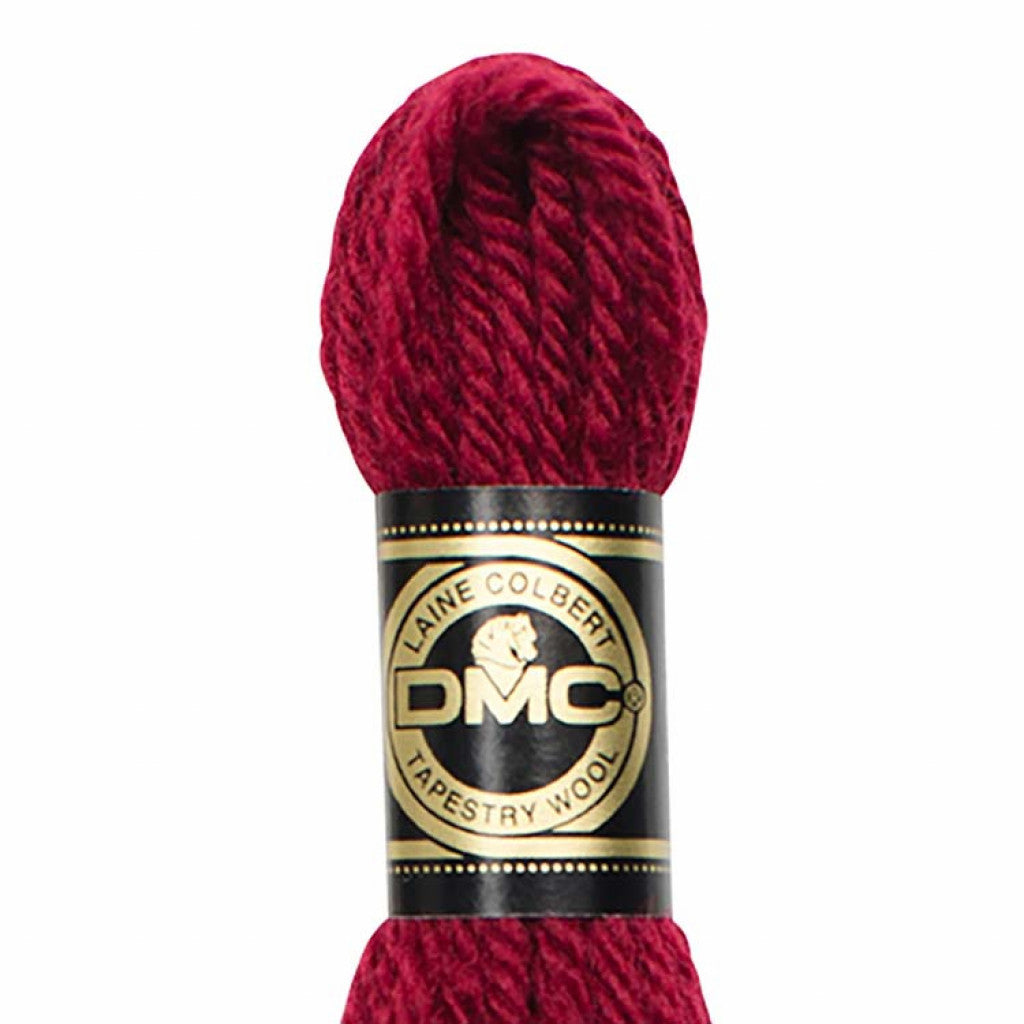 DMC Ullbroderigarn - #7110 Burgunder