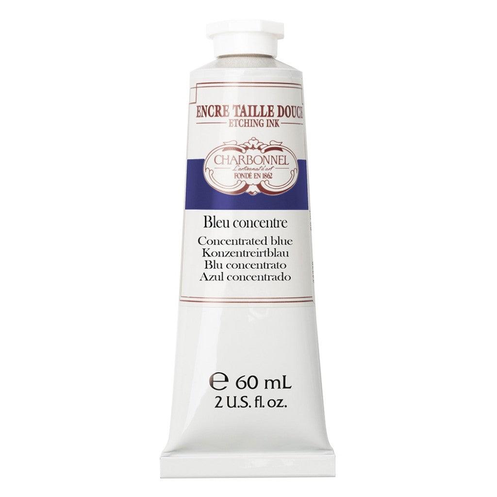Charbonnel - Etching Ink 60ml - Concentrated Blue - HobbyHimmelen