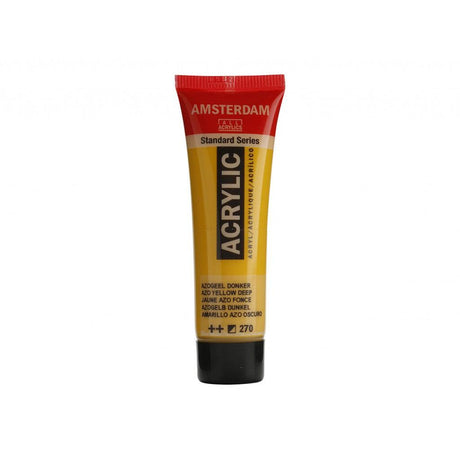 Amsterdam Standard 20ml - 270 Azo Yellow Deep - HobbyHimmelen