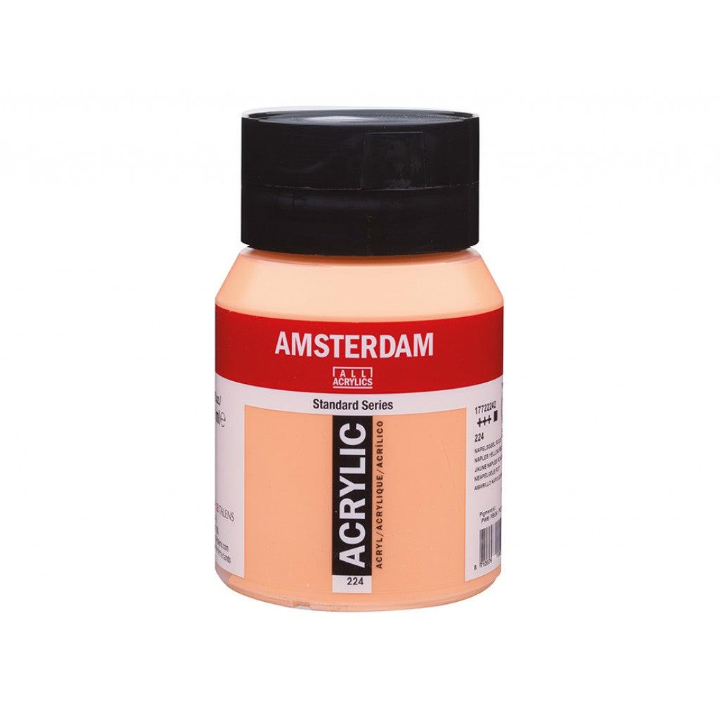 Amsterdam Standard 500ml - 224 Naples Yellow Red - HobbyHimmelen