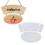 Silikonform, 190x240x9.5mm, 1stk - Hengende Skilt