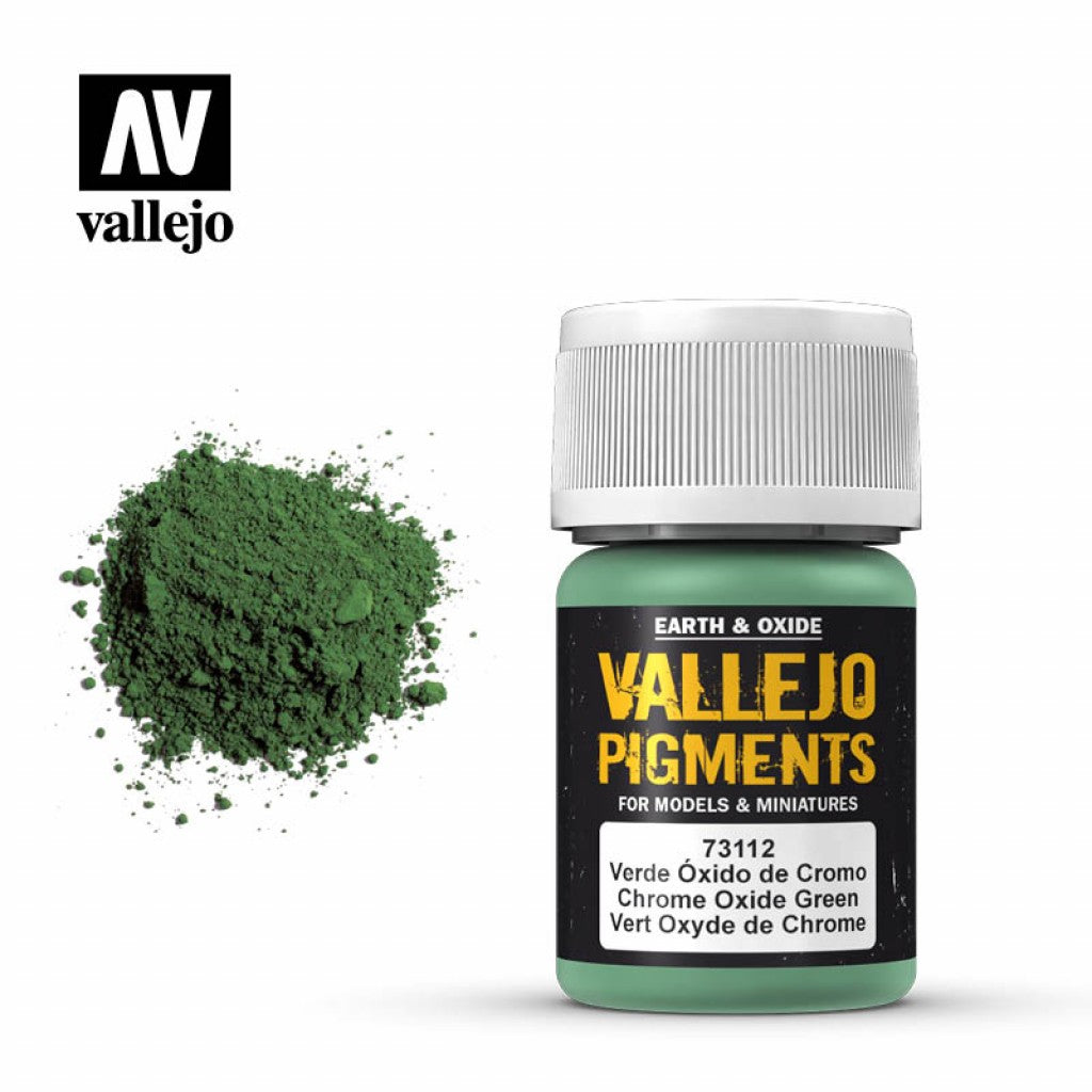 Vallejo - Pigment 73.112 - Chrome Oxide Green 35ml