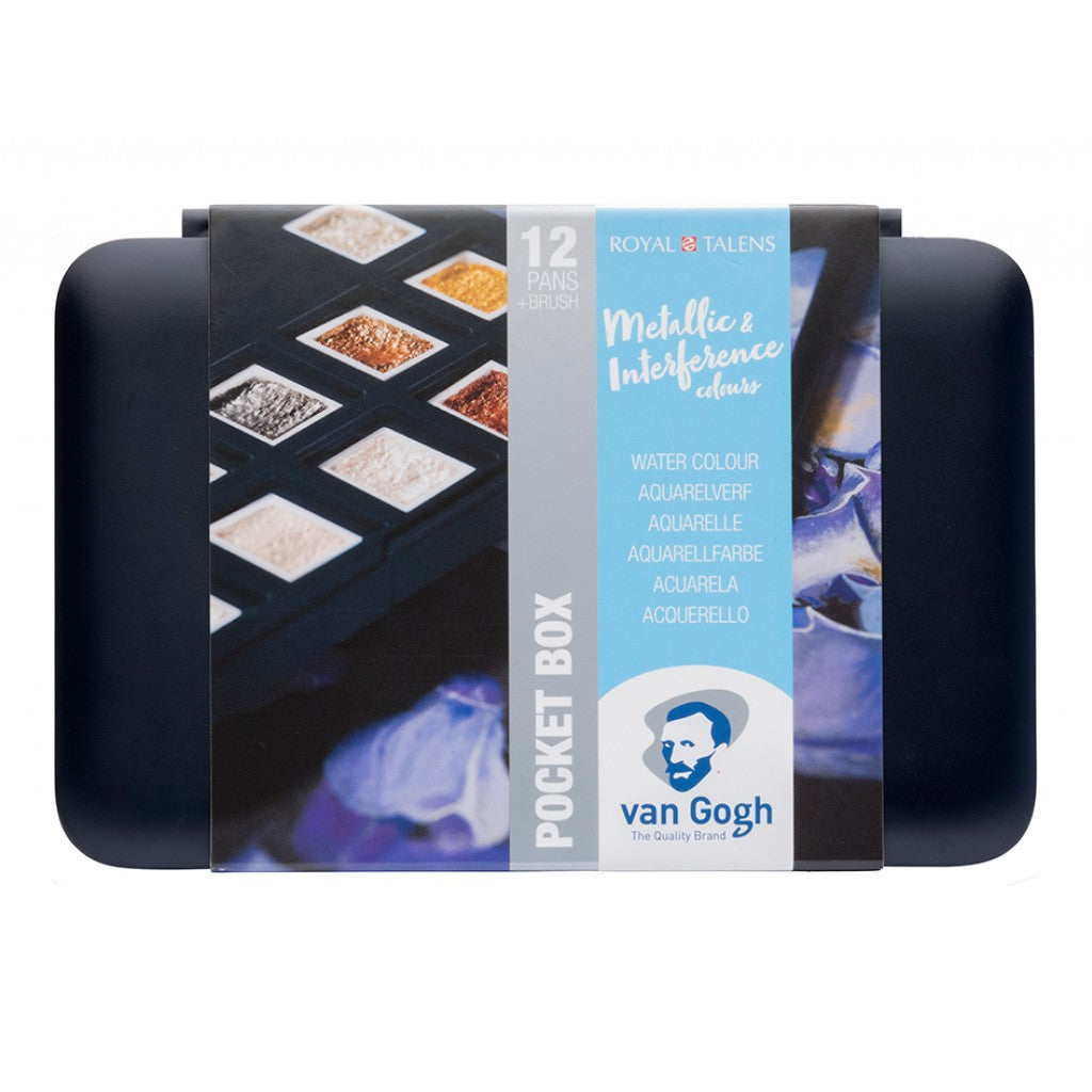 Van Gogh Akvarell - Pocketbox Metallic/Interference