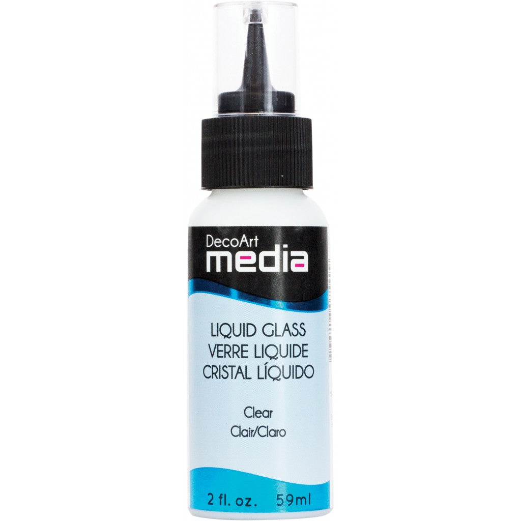DecoArt - Media Liquid Glass 59ml - Clear
