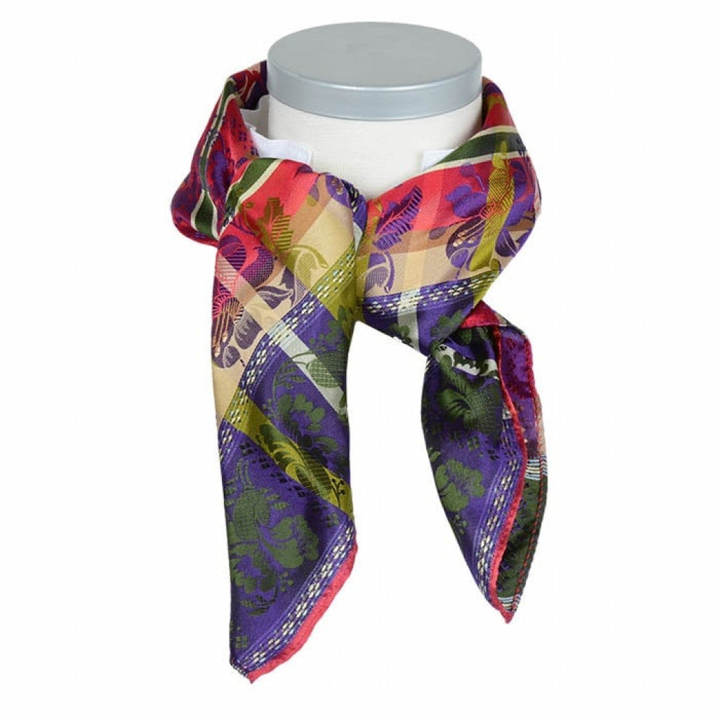 Silkeskjerf 70 x 70cm - Gabriella 045