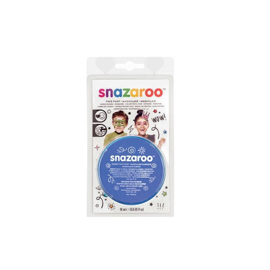 Snazaroo Ansiktsmaling, 18ml - Sky Blue