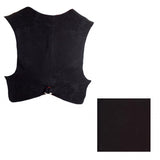 Materialpakke til Damevest, Vest Agder - Ullkypert Svart XS-L
