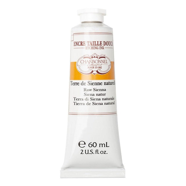 Charbonnel - Etching Ink 60ml - Raw Sienna - HobbyHimmelen