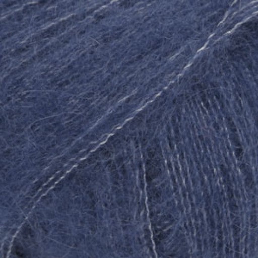Kid-Silk Uni - 28  Marineblå
