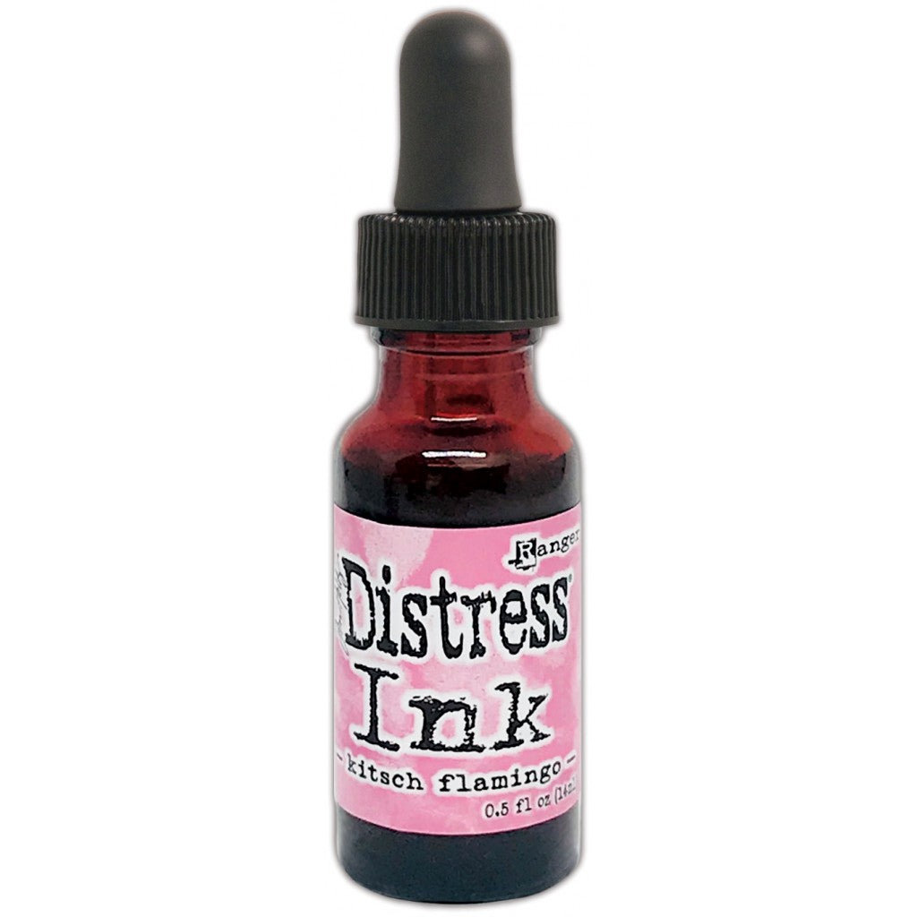 Tim Holtz Distress Ink Re-Inker 15ml - Kitsch Flamingo