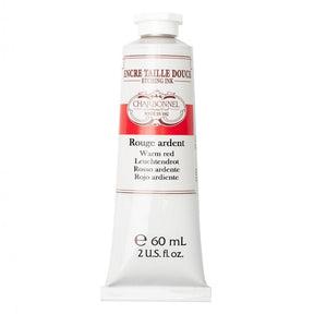 Charbonnel - Etching Ink 60ml - Warm Red - HobbyHimmelen