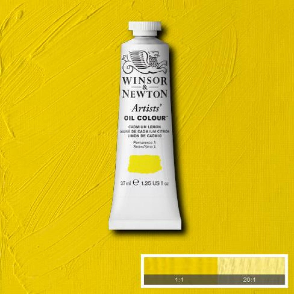 W&N - Artists Oil 37ml - 086 Cadmium Lemon