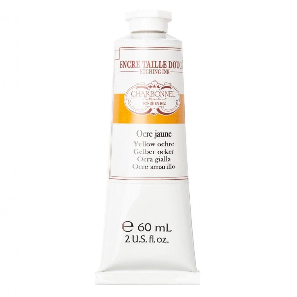 Charbonnel - Etching Ink 60ml - Yellow Ochre - HobbyHimmelen