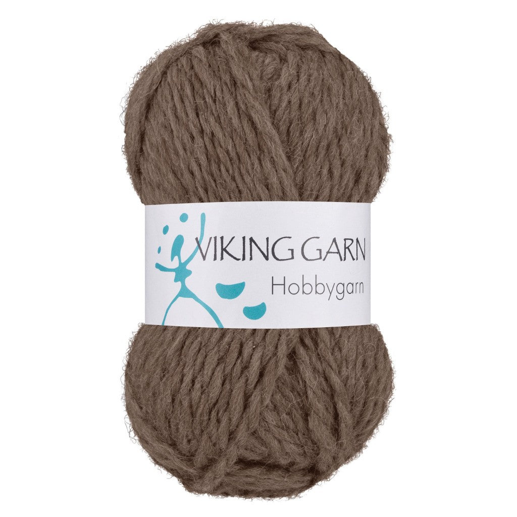 Viking Hobbygarn - 908 Brun
