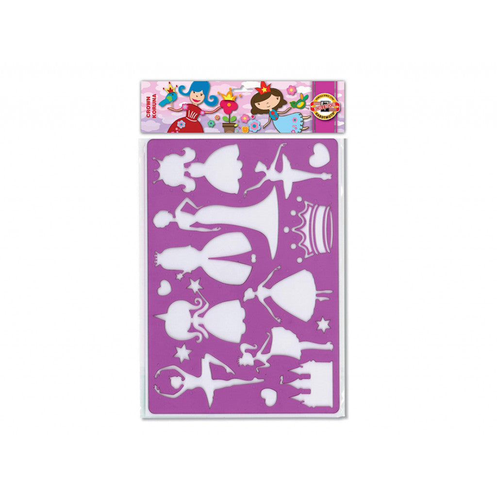 Koh-i-noor Tegnesjablong - Prinsesse og ballerina