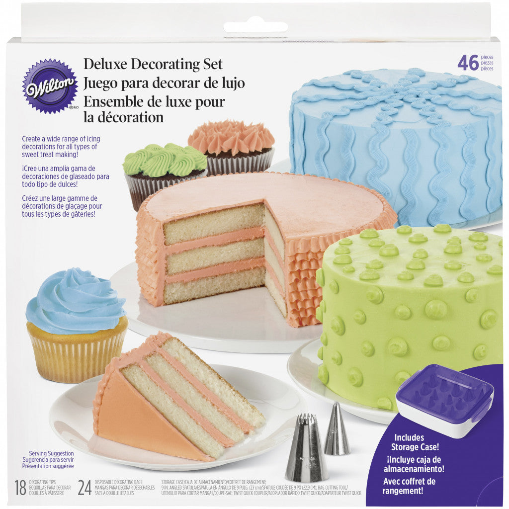 Deluxe Cake Decorating Set - 46 deler