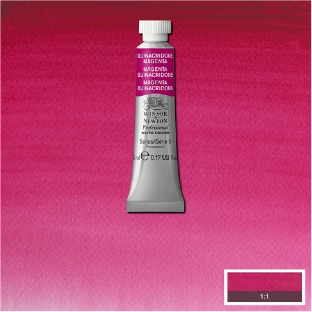 W&N - Artists Water Colour 5ml - 545 Quinacridone Magenta