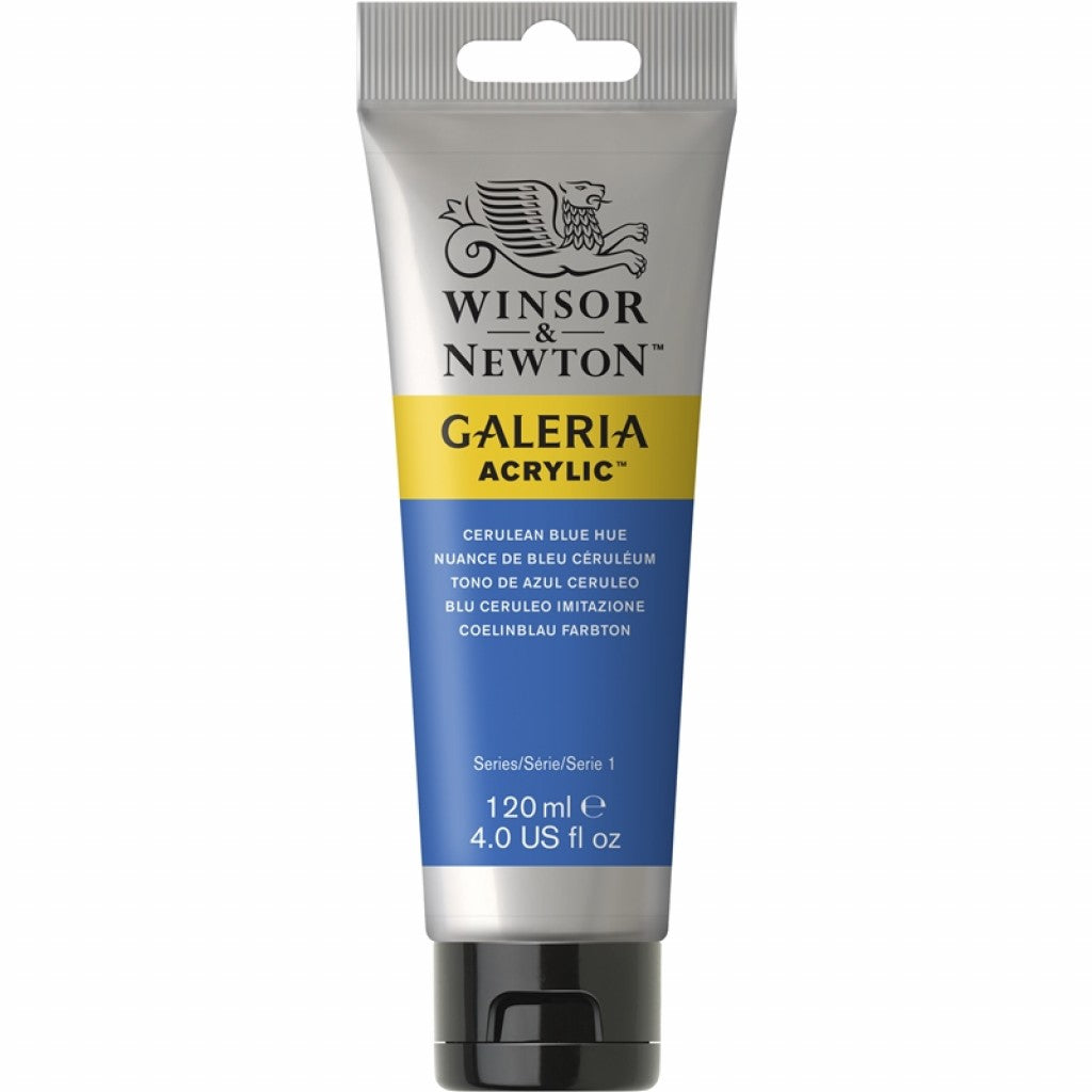 W&N - Galeria Acrylic 120ml - 138 Cerulean Blue Hue