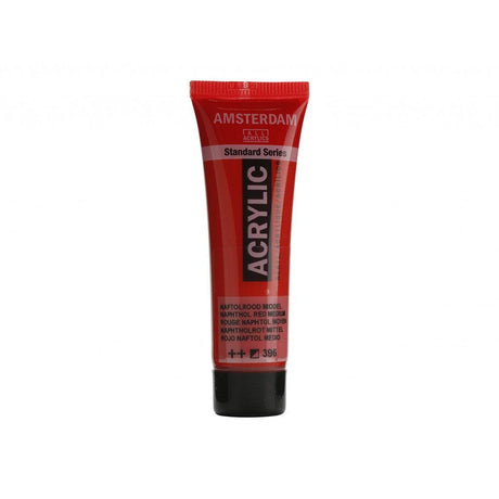 Amsterdam Standard 20ml - 396 Naphthol Red Medium - HobbyHimmelen