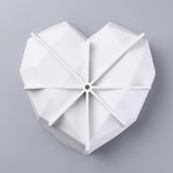 Silikonform Geometric Heart 1stk - Ginormous