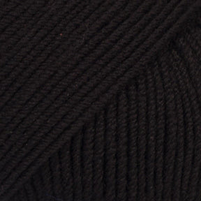 Baby Merino Uni - 21 Sort - HobbyHimmelen