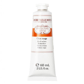 Charbonnel - Etching Ink 60ml - Red Ochre - HobbyHimmelen