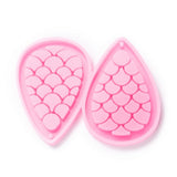 Silikonform 49x34mm - Anheng Dråpe Havfrue