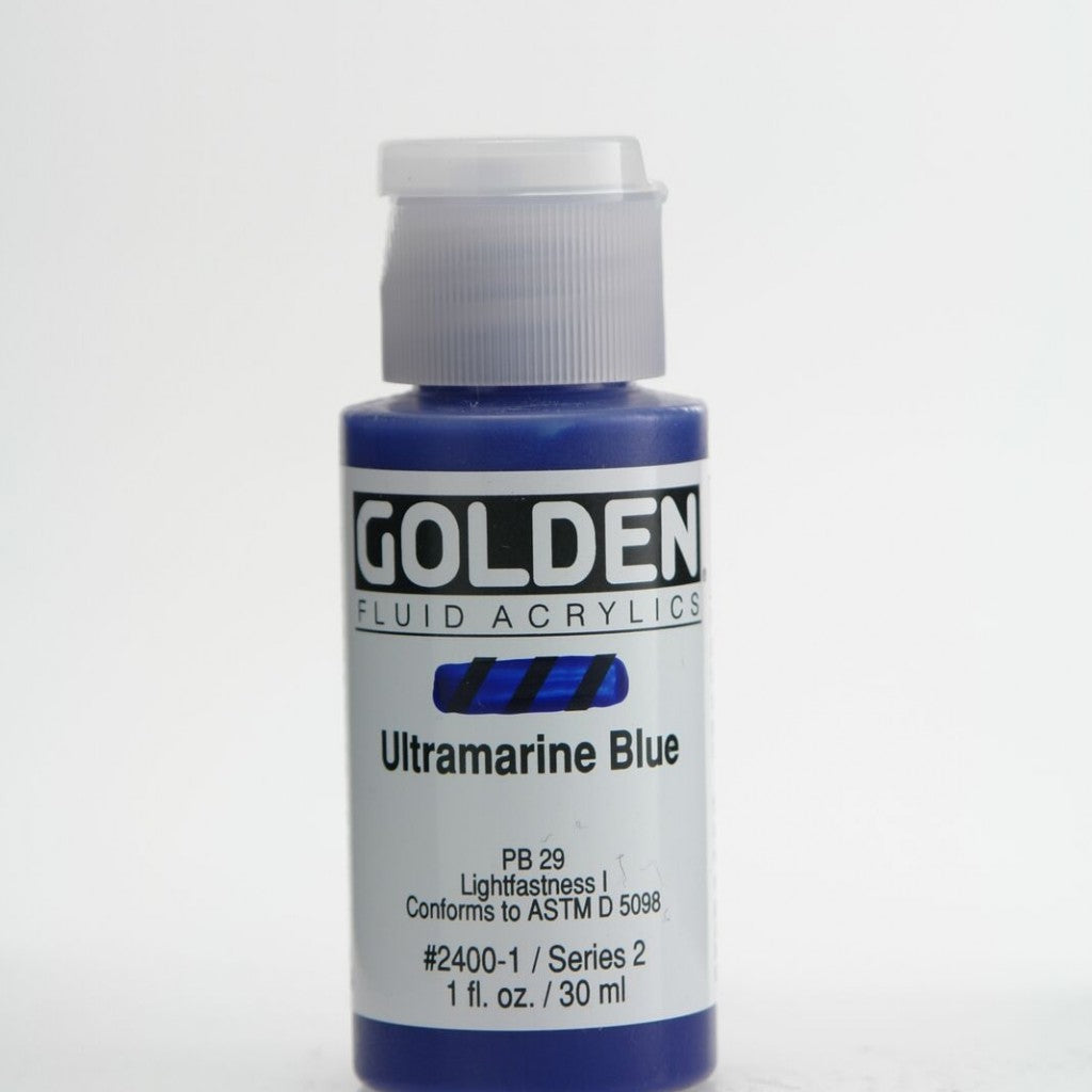 Golden - Fluid 30ml - 2400-1 Ultramarine Blue