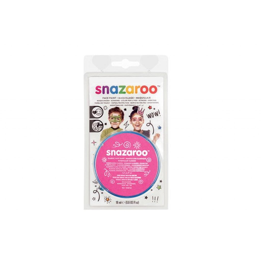 Snazaroo Ansiktsmaling, 18ml - Bright Pink