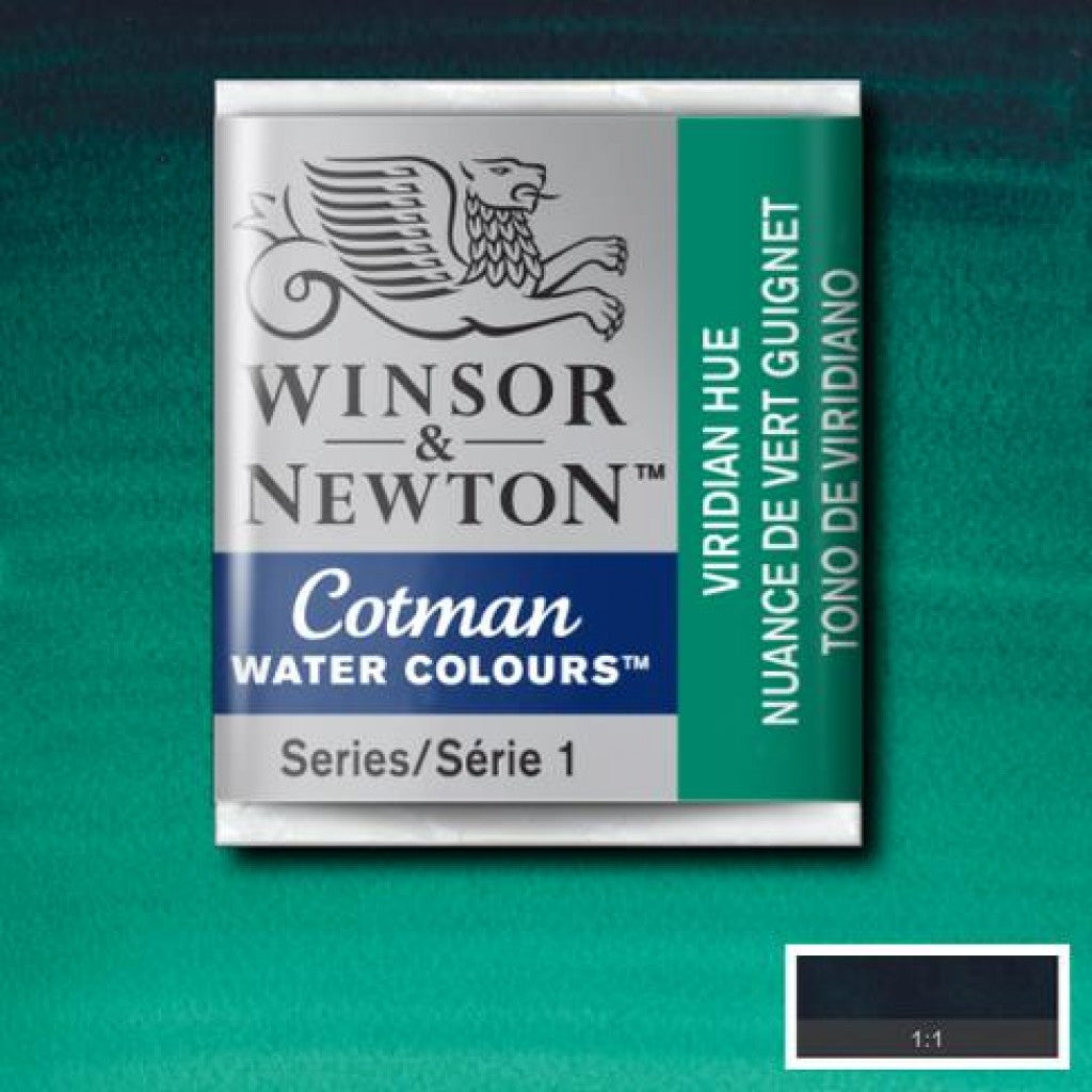 W&N - Cotman Water Colour HP - 696 Viridian Hue