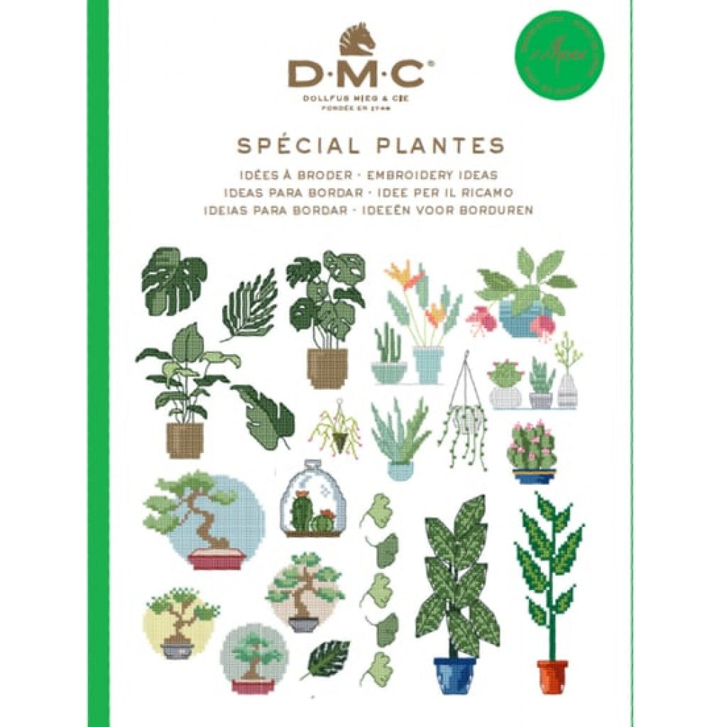 DMC Mønsterhefte Mini - Planter