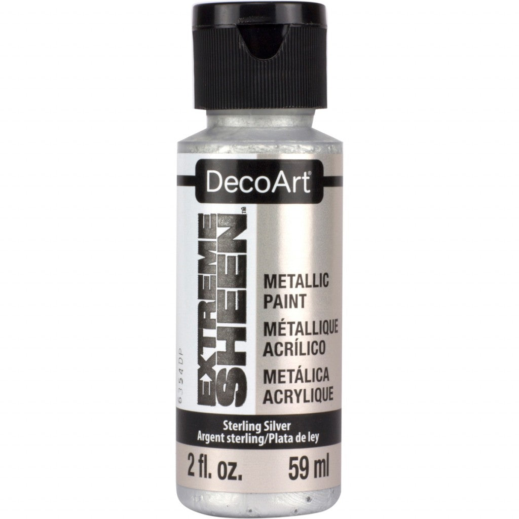 DecoArt - Extreme Sheen Paint 59ml - Sterling Silver