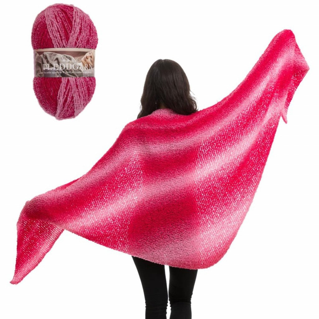 Pleddgarn - 764 Cerise
