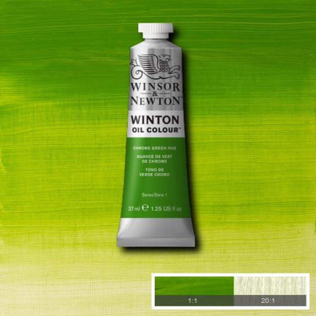 W&N - Winton Oil 37ml - 145 Chrome Green Hue