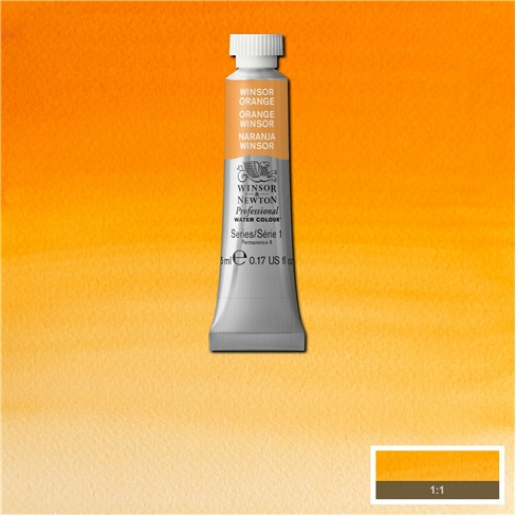 W&N - Artists Water Colour 5ml - 724 Winsor Orange
