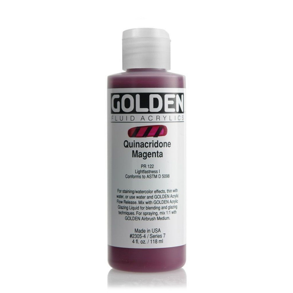 Golden - Fluid 118ml - 2305-4 Quinacridone Magenta