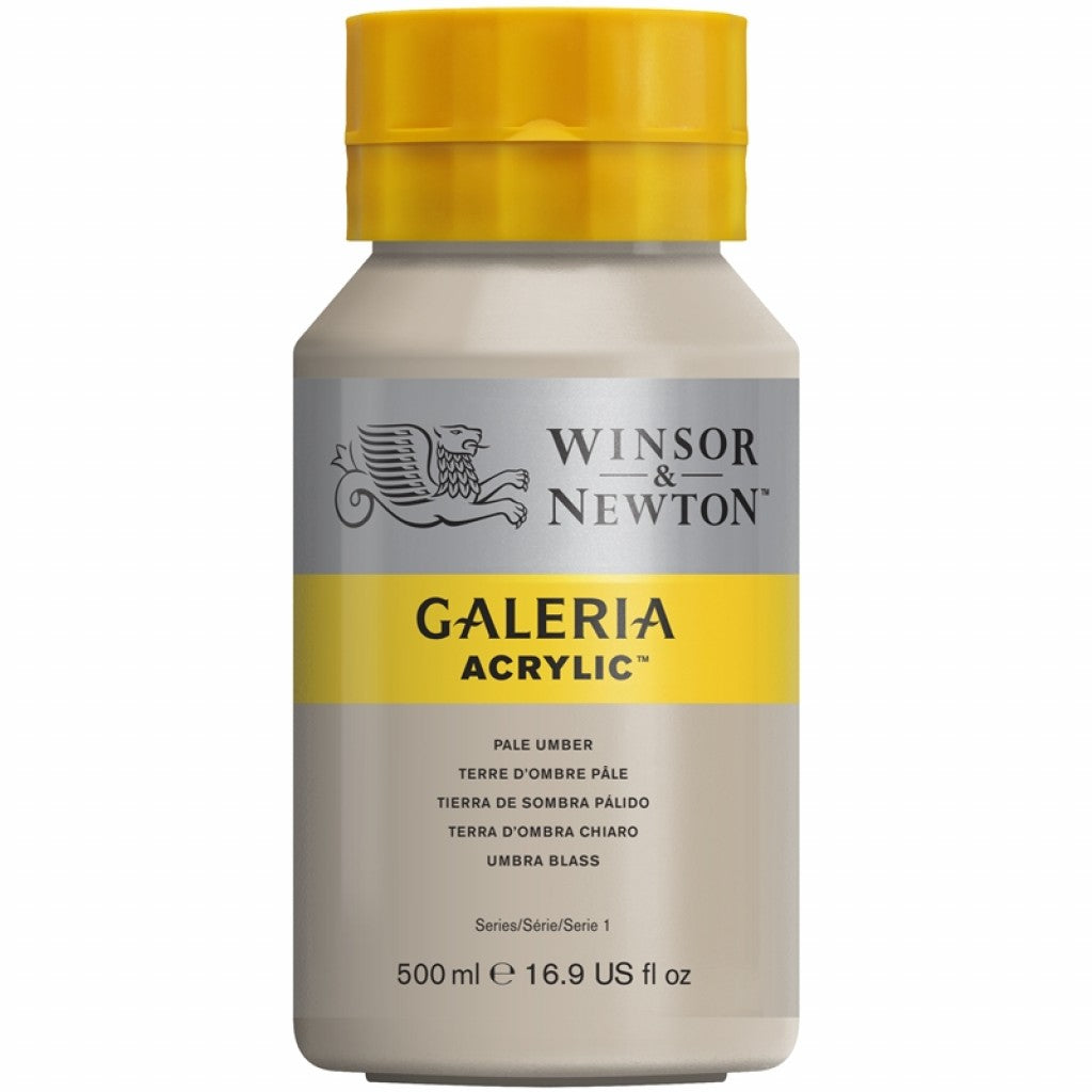 W&N - Galeria Acrylic 500ml - 438 Pale Umber