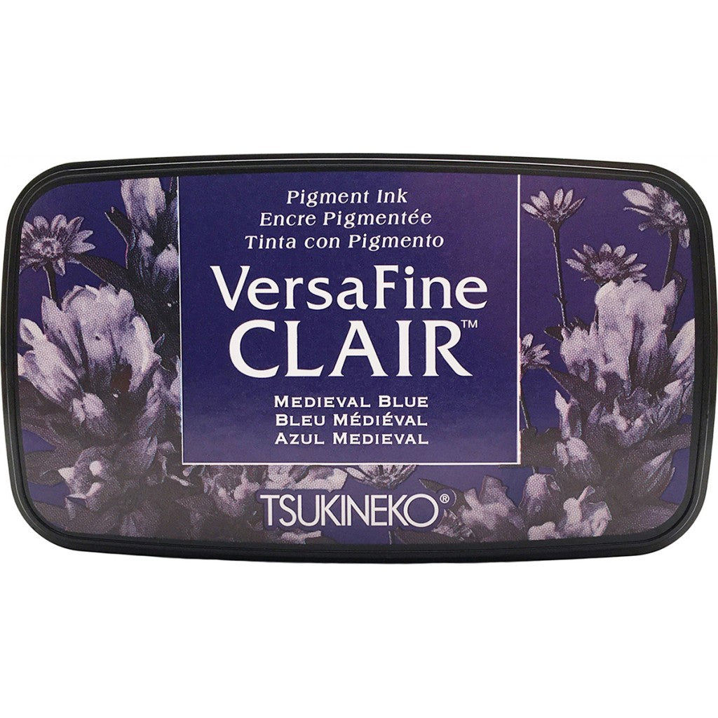 VersaFine Clair Stempelpute - Medieval Blue