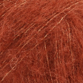 Brushed Alpaca Silk Uni - 24 Rust - HobbyHimmelen
