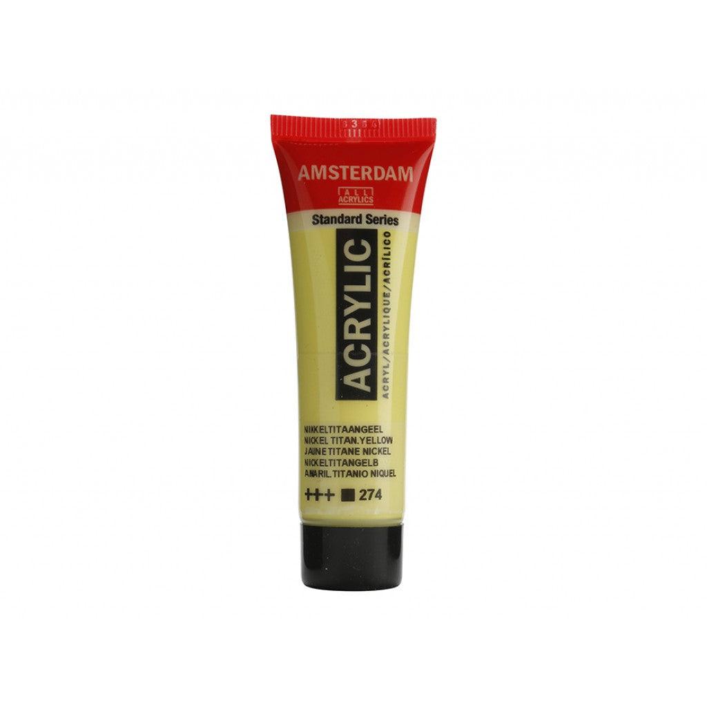 Amsterdam Standard 20ml - 274 Nickel Titanium Yellow - HobbyHimmelen