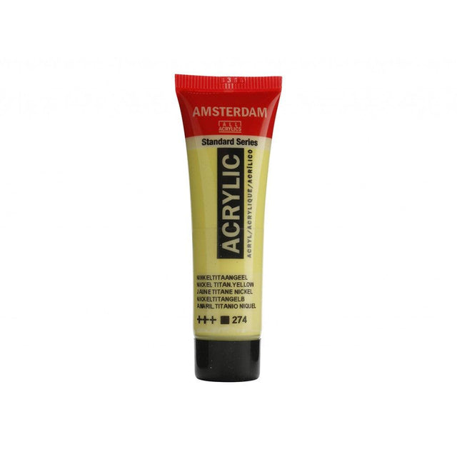 Amsterdam Standard 20ml - 274 Nickel Titanium Yellow - HobbyHimmelen