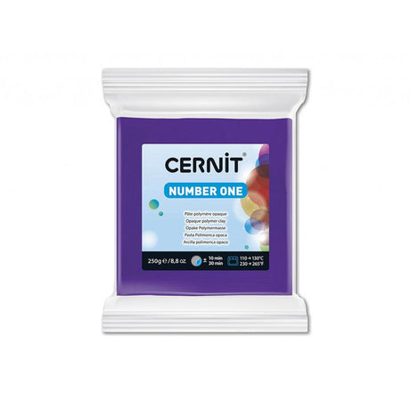 Cernit Number One 250g - 900 Fiolet - HobbyHimmelen