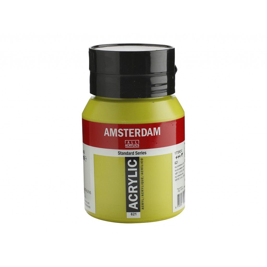 Amsterdam Standard 500ml - 621 Olive Green Light - HobbyHimmelen