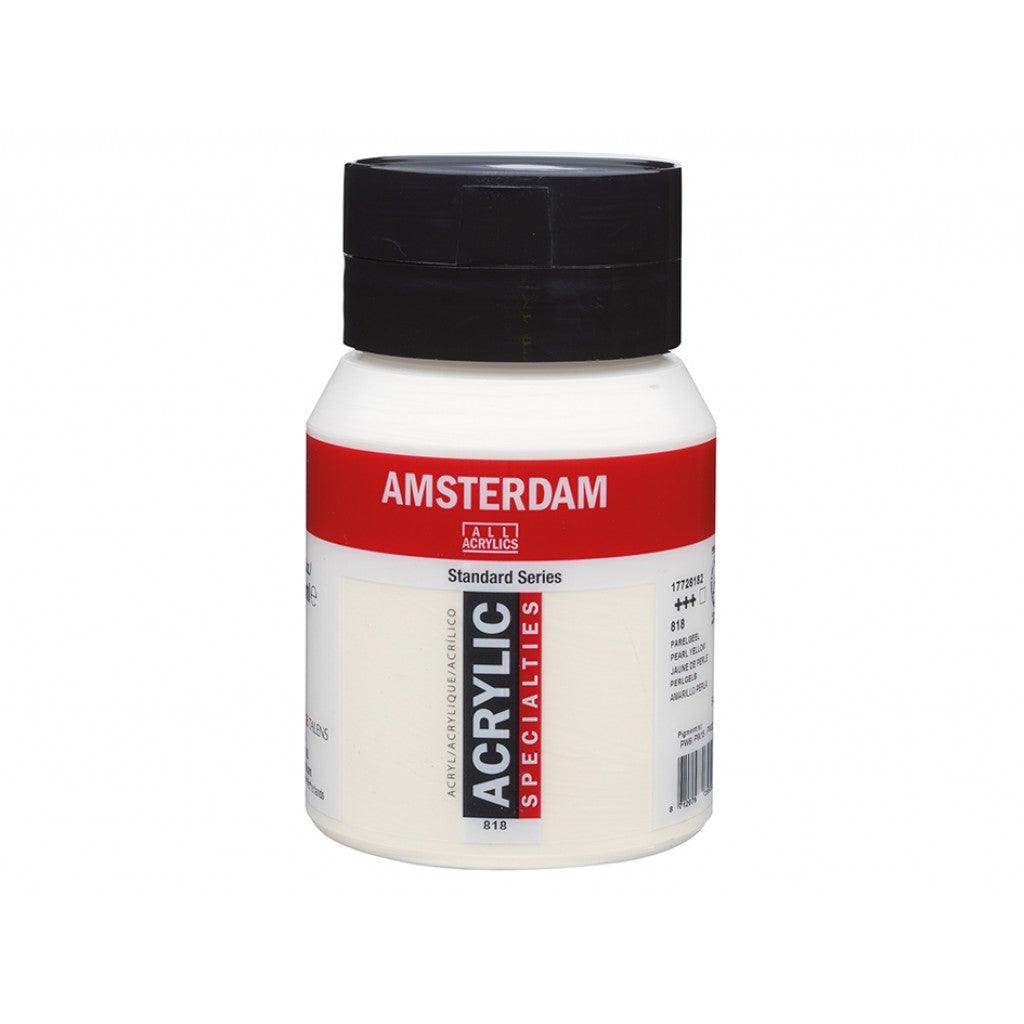 Amsterdam Standard 500ml - 818 Pearl Yellow - HobbyHimmelen